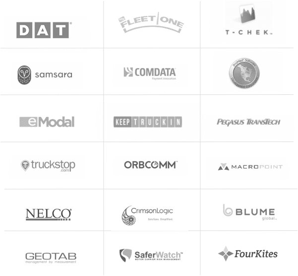 PCS TMS Partner Logos