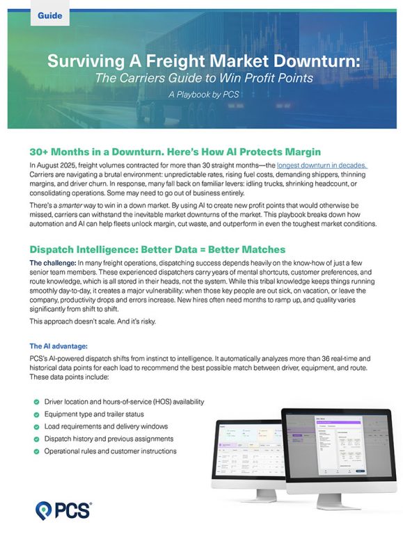 Surviving a Freight Market Downturn